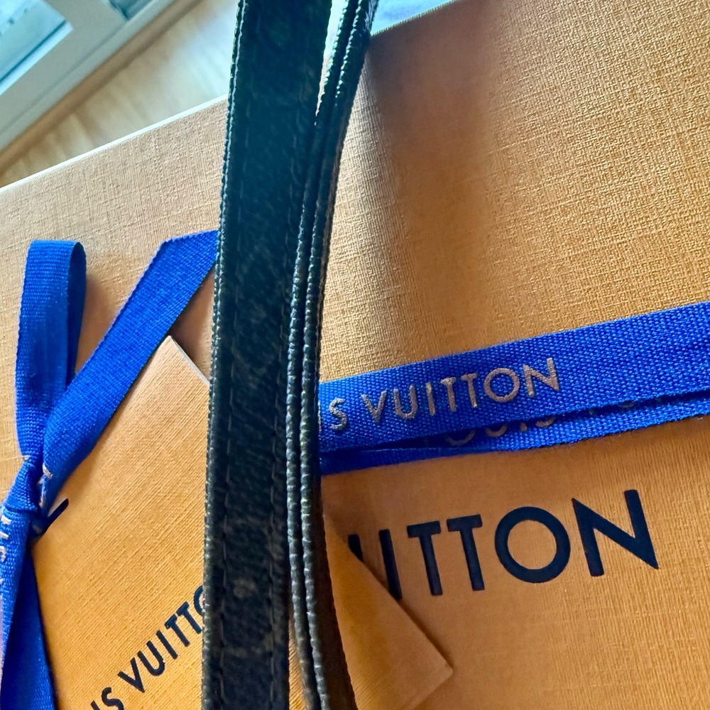 Vintage Louis Vuitton Monogram Leather - Bag Strap - Shoulder Strap - adjustable - Picture 3 of 8